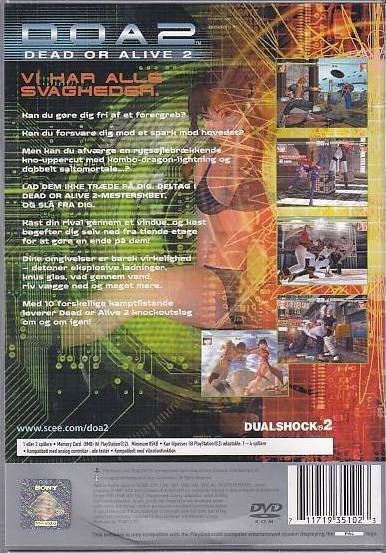 Dead or Alive 2 Platinum - PS2 (Genbrug)